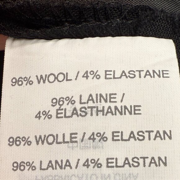 J. CREW Women's EUC Tollegno 1900 Paley Pant in Italian Stretch Wool | Size 14 - Picture 10 of 10